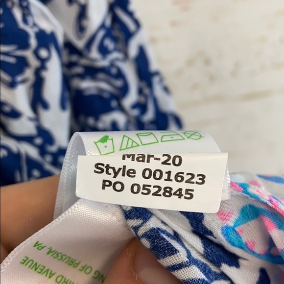 Lilly Pulitzer Nevie Off The Shoulder Top - Picture 6 of 7